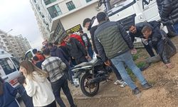 Mardin'de Trafik kazasında Motosikletteki İki Kişi Yaralandı