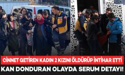 8 yaşındaki kızını serumla, 14 yaşındaki kızını silahla öldürdü ardından yaşamına son verdi