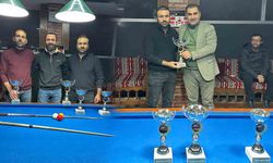 Bismil’de bilardo turnuvası kazananları belli oldu