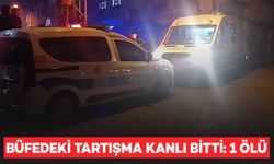 Büfede silahlı saldırı; 1 ölü