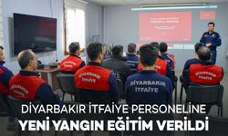 Diyarbakır İtfaiye Personeline Yeni Yangın Eğitim Verildi