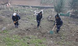 Diyarbakır’da mezarlıklarda temizlik ve bakım çalışmaları sürüyor