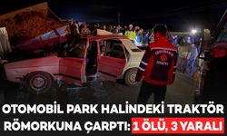 Diyarbakır’da otomobil park halindeki römorka çarptı: 1 ölü, 3 yaralı