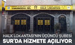 Halk Lokantası’nın Üçüncü Şubesi Sur’da Hizmete Açılıyor