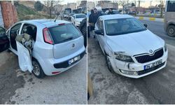 Mardin’de maddi hasarlı trafik kazası