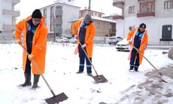 Battalgazi Belediyesi'nden Kar Mesaisi