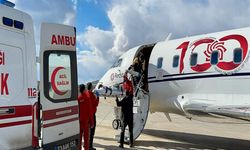 Ambulans Uçak Minik Bebeği Kurtarmak İçin Yola Çıktı