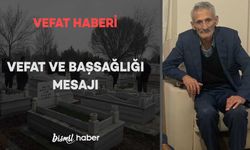 Hanpazarı Köyünden Kamil Taş vefat etmiştir