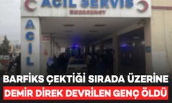 Barfiks çektiği sırada üzerine demir direk devrilen 16 yaşındaki genç, yaşamını yitirdi