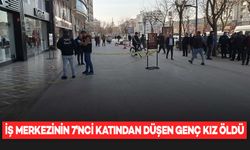 Batman'da iş merkezinin 7'nci katından düşen genç kız, yaşamını yitirdi