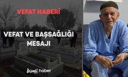 Fırat Mahallesinde Hacı Şükrü Kurt vefat etmiştir