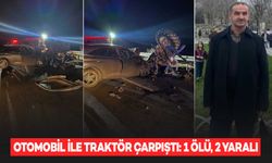 Mardin'de otomobil ile traktör çarpıştı: 1 ölü, 2 yaralı