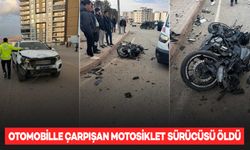 Siirt'te otomobille çarpışan motosiklet sürücüsü öldü