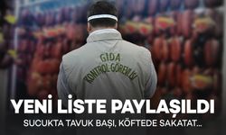 Yeni Liste Paylaşıldı: Sucukta tavuk başı, köftede sakatat...