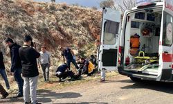 Adıyaman'da Virajı Alamayan Motosiklet Devrildi: 1 Yaralı