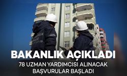 Çevre, Şehircilik ve İklim Değişikliği Bakanlığı 78 Uzman Yardımcısı Alacak! Başvurular Başladı