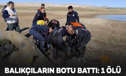 Balık tutmaya gidenlerin botu battı: 1 ölü