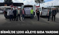 Bismil’de ihtiyaç sahibi bin 200 aileye gıda yardımı