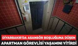 Diyarbakır’da asansör boşluğuna düşen apartman görevlisi öldü