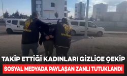 Diyarbakır'da sokakta kadınların videolarını gizlice çekip sosyal medyada paylaşan zanlı tutuklandı