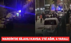 Mardin’de silahlı kavga: 2’si ağır, 4 yaralı