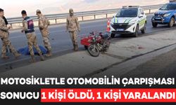 Otomobille çarpışan sepetli motosikletin sürücüsü öldü