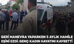 Diyarbakır'da görev yapan uzman çavuş, aracıyla geri manevra yaparken 5 aylık hamile eşini ezdi