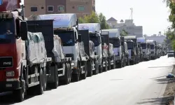 Gazze'ye insani yardımlar sınır kapılarında bekletiliyor