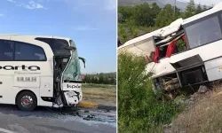 Korkunç Kaza: İki Otobüs Çarpıştı, 28 Yaralı