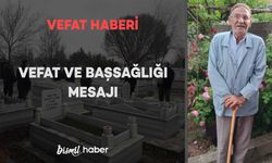 Baharlı Köyünden Hacı Ali Kılınç vefat etmiştir