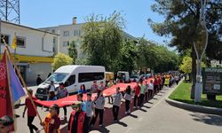 Bismil’de Gençlik Haftası kapsamında kortej yürüyüşü yapıldı