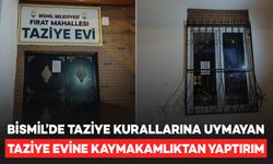 Bismil’de taziye kuralları çiğnendi: Kaymakamlık ceza uyguladı!