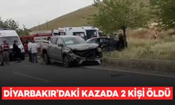 Diyarbakır’daki trafik kazasında 2 kişi hayatını kaybetti