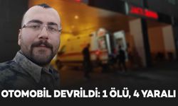 Malatya'da otomobil devrildi: 1 ölü, 4 yaralı