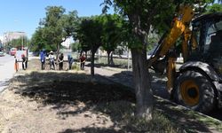 Sanayi yürüyüş yolunda çalışmalar başladı