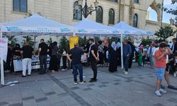 Yedi Başak Derneği Bismil’de Gazze yararına kermes düzenledi