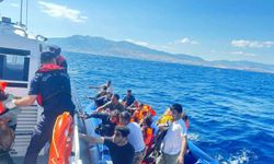 Çanakkale Açıklarında 18 Göçmen Yakalandı