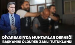 Eşine yardım ettiği iddiasıyla Muhtarlar derneği başkanını öldüren zanlı tutuklandı
