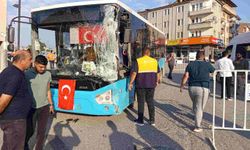 Otobüs ile Minibüsün Çarpıştığı Kazada 5 Kişi Yaralandı