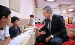 Vali Akkoyun’dan Yaz Kur’an Kurslarına Ziyaret
