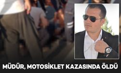 Okul müdürü motosiklet kazasında öldü, 2 kişi yaralandı