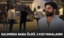 Otomobile kalaşnikoflu saldırıda baba öldü, küçük yaştaki 3 kızı yaralandı