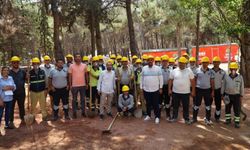 Dülük Tabiat Parkı’nda Gerçekçi Yangın Tatbikatı