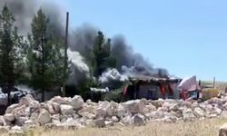 Kurtalan’da Köy Evinde Yangın Paniği