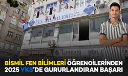 Bismil Fen Bilimleri öğrencilerinden 2025 YKS’de gururlandıran başarı