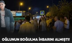 Diyarbakır’da 112 personeli, ihbarını aldığı kanalda boğulan oğlunu son yolculuğuna uğurladı