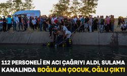 Diyarbakır’da 112 Personeli, oğlunun boğulduğu ihbarını aldı
