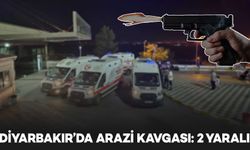 Diyarbakır’da silahlı arazi kavgası: 2 yaralı