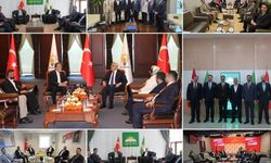 HÜDA PAR siyasi partilerle bayramlaştı