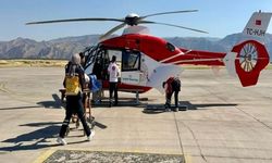 Şırnak'tan Diyarbakır ve Van'a Hava Ambulansı ile Hasta Sevki Yapıldı